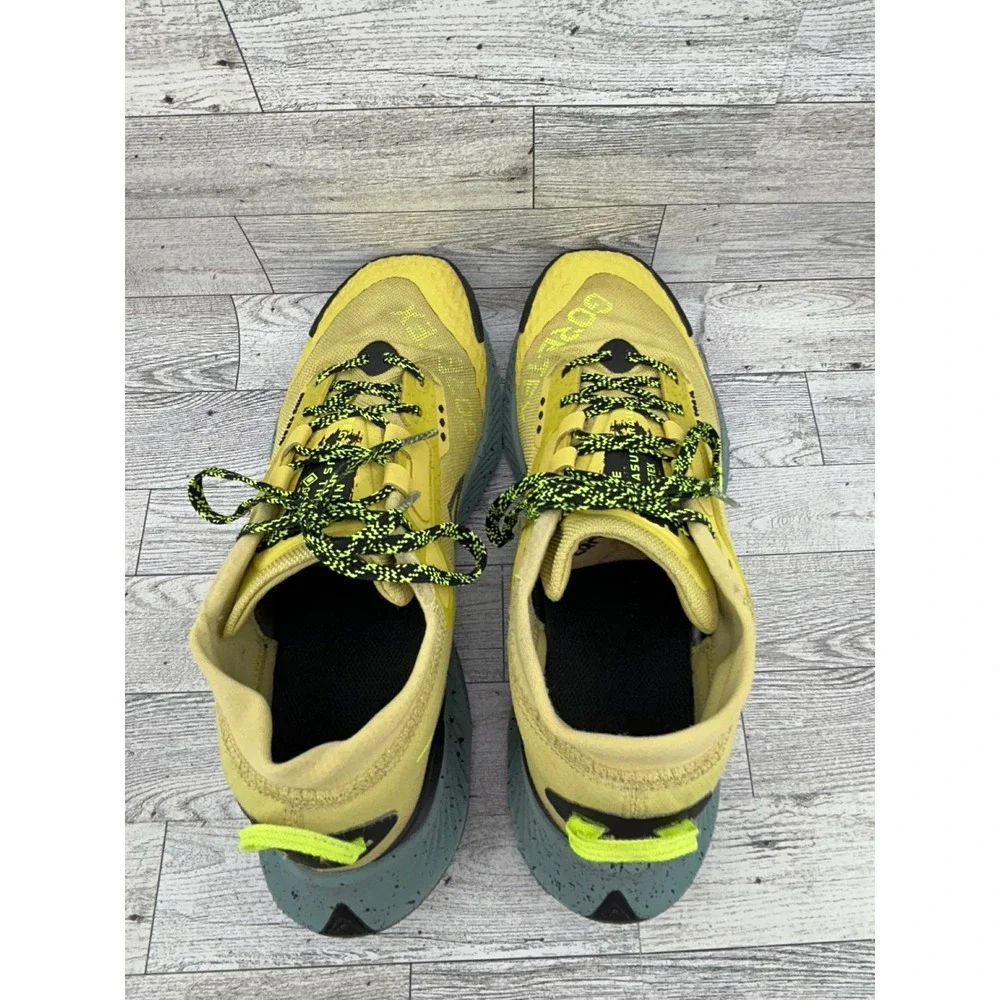 Nike Pegasus Trail Gore Tex Men's Running Shoes Yellow Black DC8793 300 Size 8.5